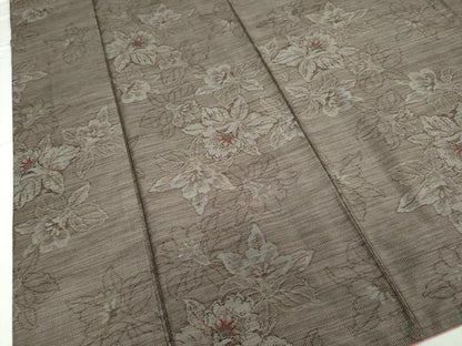 平和屋着物●本場大島紬　9マルキ　舞花文　正絹　逸品　DAAW5317ud