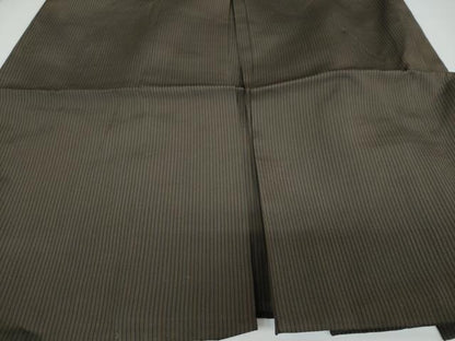 平和屋着物●男性　馬乗り袴　縞　正絹　逸品　DAAW5351ud