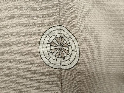 平和屋着物●豪華色留袖　駒刺繍　枝花文　暈し染め　金彩　正絹　逸品　DAAW5370ud