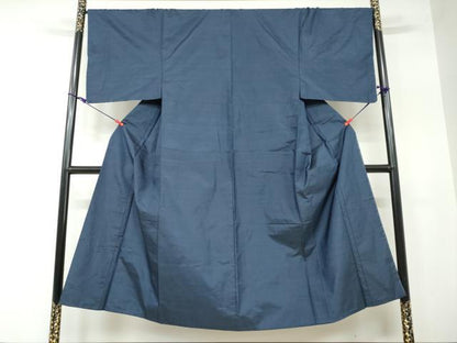 平和屋着物●男性 本場大島紬 アンサンブル 長羽織 抽象文様 正絹 逸品 DAAW5380ud
