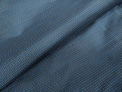 平和屋着物●男性 本場大島紬 アンサンブル 長羽織 抽象文様 正絹 逸品 DAAW5380ud