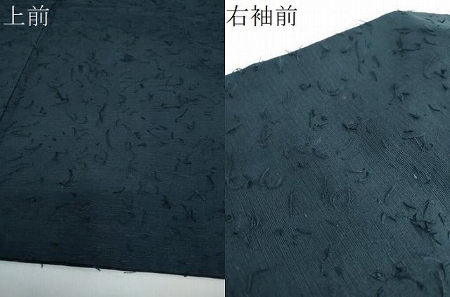 平和屋着物●男性 髭紬 褐返色 正絹 逸品 DAAW5382ud