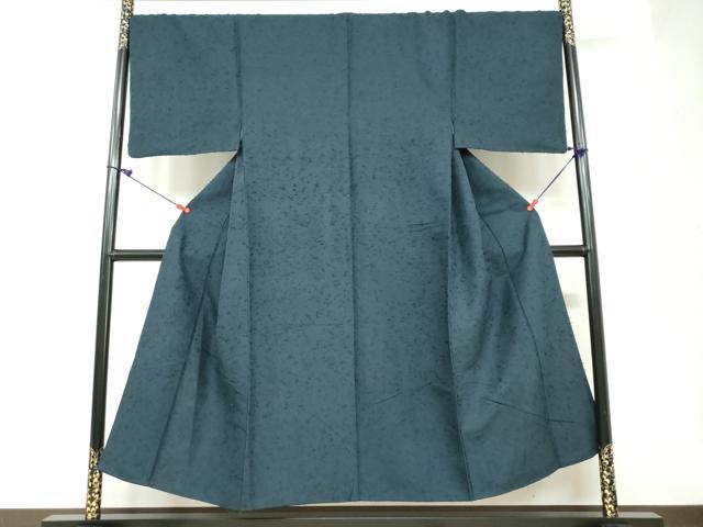 平和屋着物●男性 髭紬 褐返色 正絹 逸品 DAAW5382ud