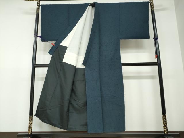 平和屋着物●男性 髭紬 褐返色 正絹 逸品 DAAW5382ud