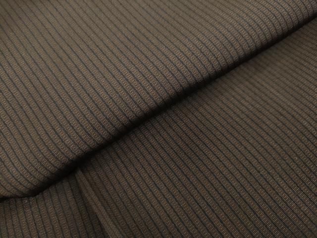 平和屋着物●男性　馬乗り袴　縞　正絹　逸品　DAAW5406ud