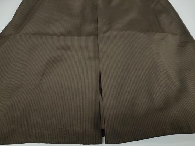 平和屋着物●男性　馬乗り袴　縞　正絹　逸品　DAAW5406ud