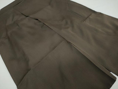 平和屋着物●男性　馬乗り袴　縞　正絹　逸品　DAAW5406ud