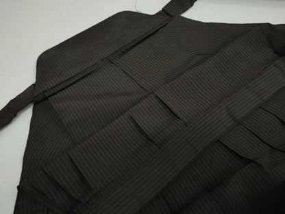 平和屋着物●男性　馬乗り袴　縞　正絹　逸品　DAAW5408ud