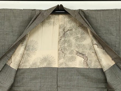 平和屋着物●男性 本場大島紬 アンサンブル 100亀甲 総詰め 正絹 逸品 DAAW5412ud