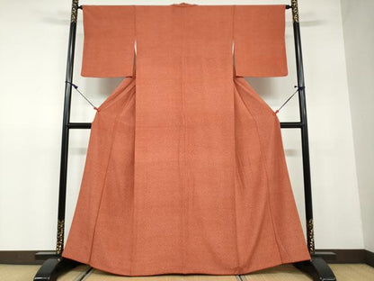 平和屋着物●人間国宝 小宮康孝　江戸小紋　源氏香花文　正絹　逸品　DAAW5416ud