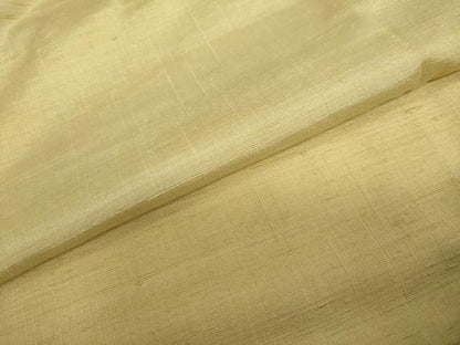 平和屋着物●上質な紬 花葉色 正絹 逸品 DAAW5463ud