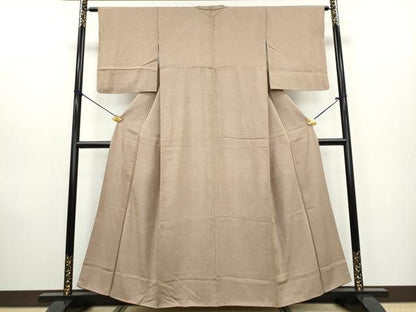 平和屋着物●江戸小紋　鮫小紋柄　正絹　逸品　DAAW5501ud