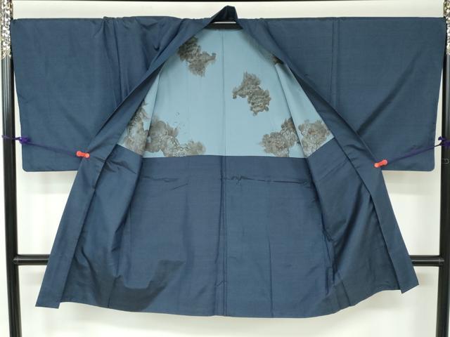 平和屋着物●男性 本場大島紬 アンサンブル 株式会社本武特製 抽象文様 証紙付き 正絹 逸品 DAAW5537ud