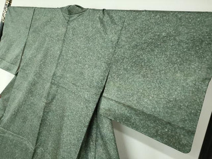 平和屋着物●本場染大島紬　訪問着　霞文　正絹　逸品　DAAW5541ud