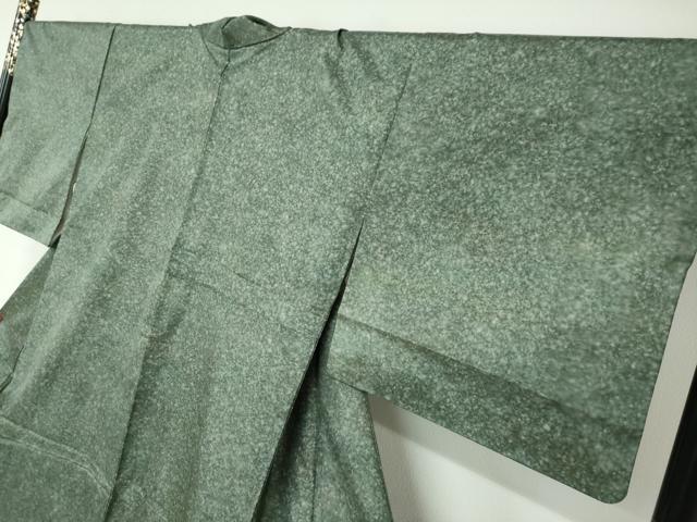 平和屋着物●本場染大島紬　訪問着　霞文　正絹　逸品　DAAW5541ud