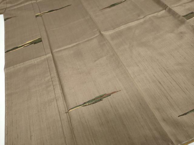 平和屋着物●上質な紬　霞文　さが美扱い　正絹　逸品　未使用　DAAW5548ud