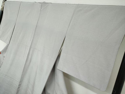 平和屋着物●豪華色留袖　お召地　縞　正絹　逸品　DAAW5557ud
