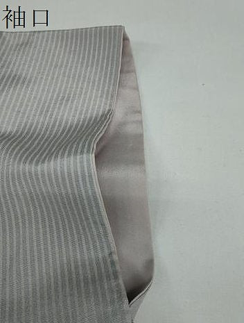 平和屋着物●豪華色留袖　お召地　縞　正絹　逸品　DAAW5557ud