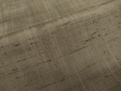 平和屋着物●上質な紬 空五倍子色 正絹 逸品 DAAW5601ud
