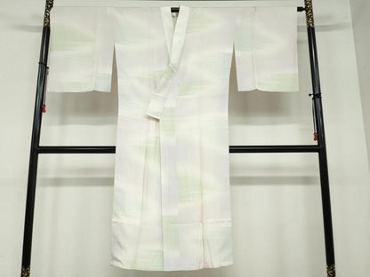 平和屋着物●長襦袢 袷 霞文 暈し染め さが美扱い 正絹 逸品 DAAW5622ud