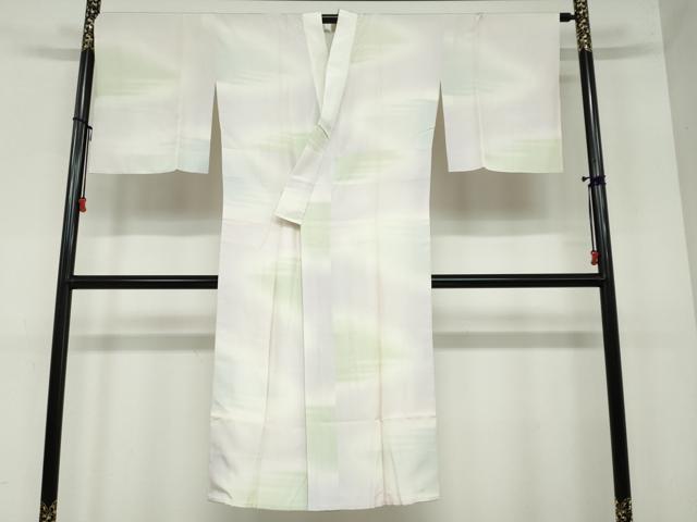 平和屋着物●長襦袢 袷 霞文 暈し染め さが美扱い 正絹 逸品 DAAW5622ud