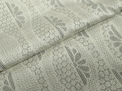 平和屋着物●上質な紬　変わり縞　正絹　逸品　DAAW5650ud