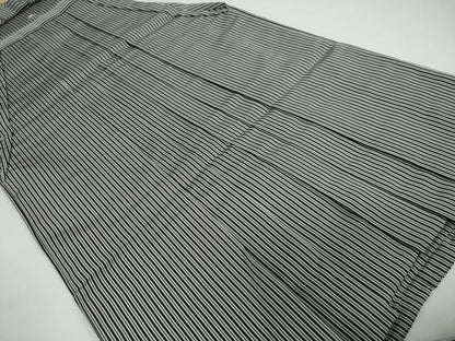 平和屋着物●男性 馬乗り袴 縞 正絹 逸品 DAAW5684ud