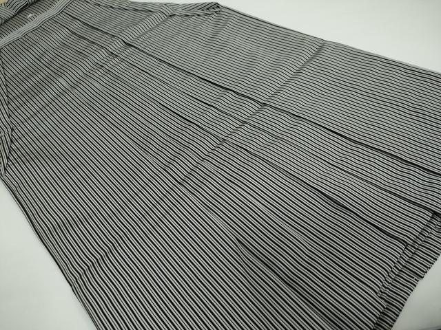 平和屋着物●男性 馬乗り袴 縞 正絹 逸品 DAAW5684ud