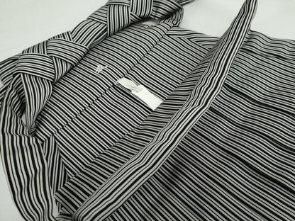 平和屋着物●男性 馬乗り袴 縞 正絹 逸品 DAAW5684ud