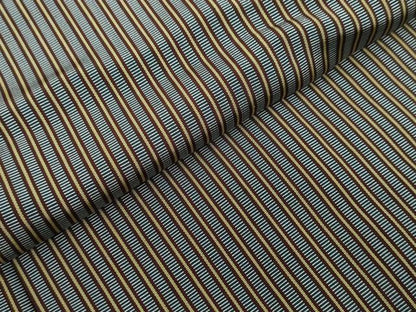 平和屋着物●男性　馬乗り袴　縞　正絹　逸品　DAAW5685ud
