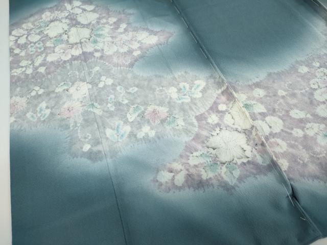 平和屋着物●訪問着　辻が花　暈し染め　正絹　逸品　DAAW5689ud