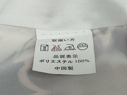 平和屋着物●小振袖 二尺袖 草花文 金彩 洗える着物 DAAW5694ud