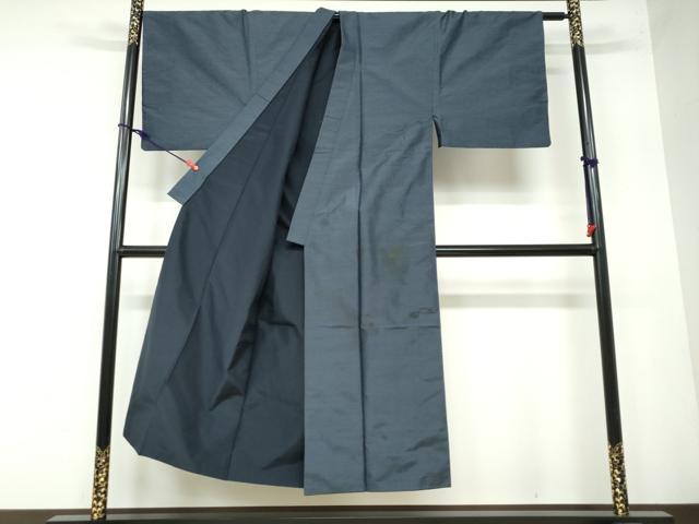平和屋着物●男性　本場大島紬　アンサンブル　80亀甲　総詰め　正絹　逸品　DAAW5751ud
