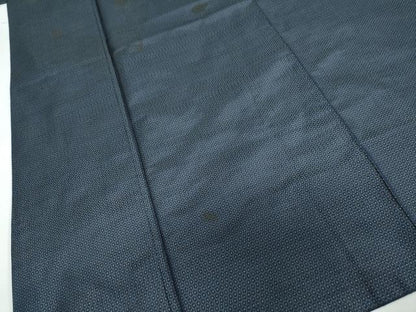 平和屋着物●男性　本場大島紬　アンサンブル　80亀甲　総詰め　正絹　逸品　DAAW5751ud