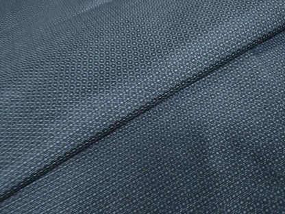 平和屋着物●男性　本場大島紬　アンサンブル　80亀甲　総詰め　正絹　逸品　DAAW5751ud