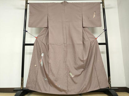 平和屋着物●訪問着 作家物 簪 櫛 かんざし くし 正絹 逸品 DAAW5756ud