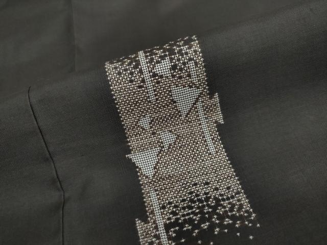 平和屋着物●本場大島紬　9マルキ　抽象文様　正絹　逸品　DAAW5792ud