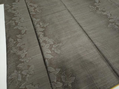 平和屋着物●本場大島紬 舞蝶文 正絹 逸品 DAAW5800ud