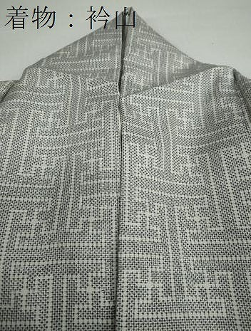 平和屋着物●本場大島紬　白大島　龍郷絣　秋名バラ　アンサンブル　7マルキ　正絹　逸品　未使用　DAAW5829ud