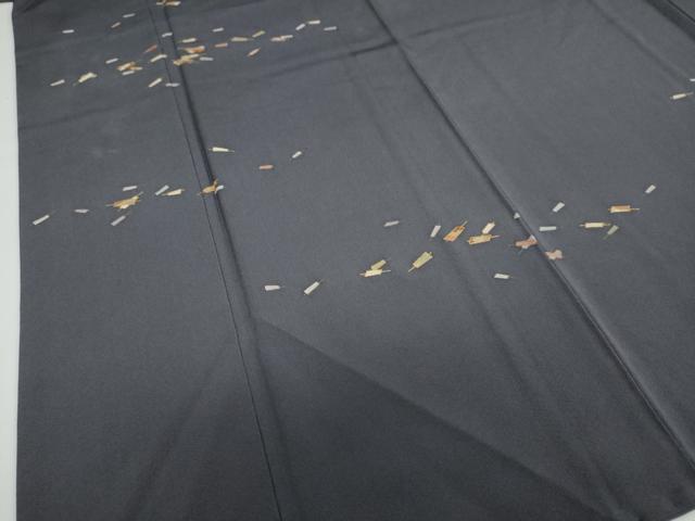 平和屋着物●訪問着　扇面文　金彩　正絹　逸品　DAAW5839ud