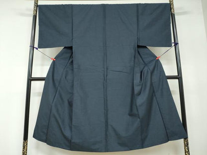 平和屋着物●男性 本場大島紬 アンサンブル 長羽織 抽象文様 正絹 逸品 DAAW5937ud