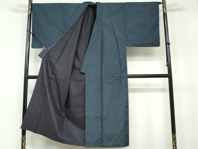 平和屋着物●男性　本場大島紬　アンサンブル　100亀甲　総詰め　正絹　逸品　DAAW5938ud