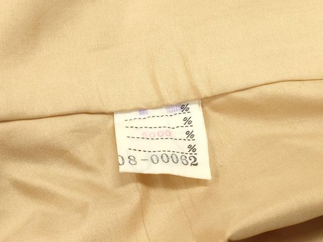 平和屋着物■上質な紬　舞葉文　正絹　逸品　DAAW6624ob