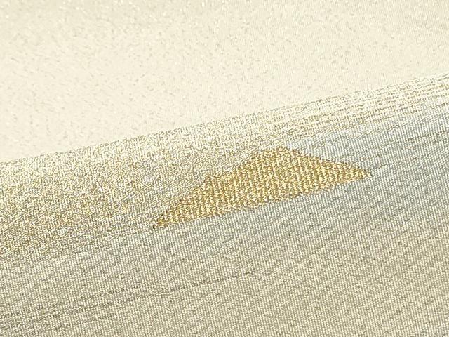 平和屋着物●爪掻き本綴れ 八寸名古屋帯 霞文 金銀糸 正絹 逸品 DAAW6663ob