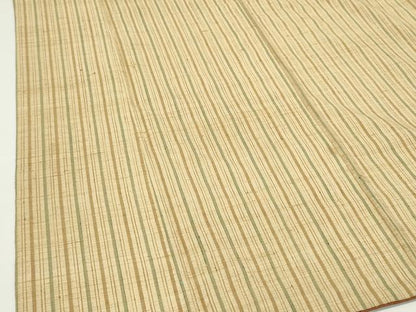 平和屋着物■上質な紬　間道　正絹　逸品　DAAW6892ob