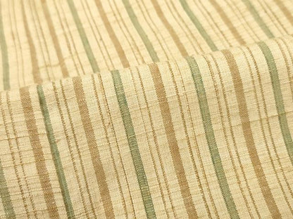 平和屋着物■上質な紬　間道　正絹　逸品　DAAW6892ob