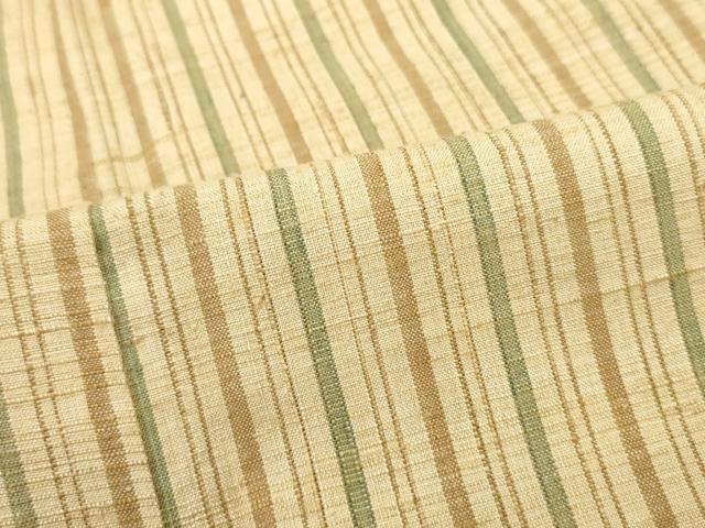 平和屋着物■上質な紬　間道　正絹　逸品　DAAW6892ob