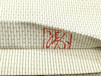 平和屋着物●全通柄袋帯　本場大島紬地　作家物　沼津　正絹　逸品　DAAW6919ob