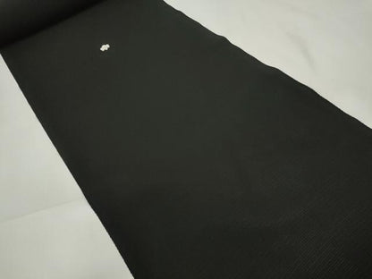 平和屋着物＊夏物 黒紋付 黒反物 着尺 絽 檳榔子染 神路黒 逸品 未使用 DAAW7441zzz