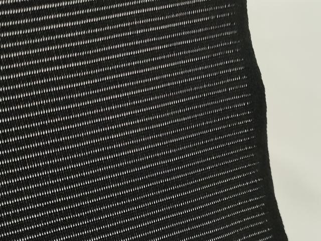 平和屋着物＊夏物 黒紋付 黒反物 着尺 絽 檳榔子染 神路黒 逸品 未使用 DAAW7441zzz